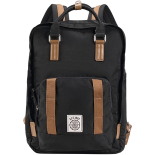 特步双肩包大容量男女款2025年秋季大学生轻便电脑包通勤休闲背包