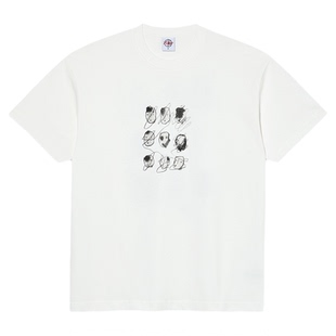 Polar Skate Co Sequence Tee 后背个性印花纯色休闲运动短袖T恤