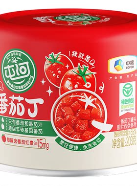 中粮屯河切块免洗【番茄罐头】