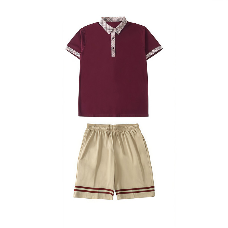 珠海香洲区小学校服夏季速干