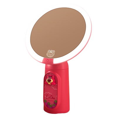 七夕草莓熊女生每天用到的化妆镜