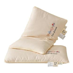 儿童棉花枕小枕头6岁以下纯棉枕芯A类宝宝枕睡眠全棉1到3岁可拆洗