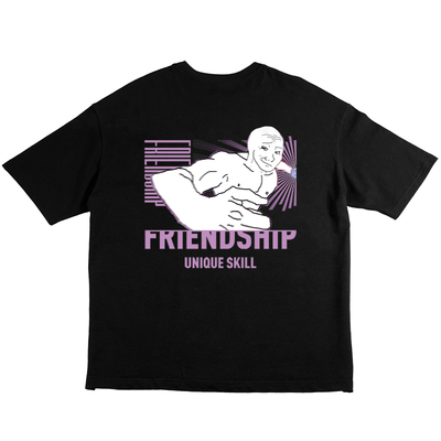 seal原创 热血组合技 羁绊三件套 320g重磅纯棉五分袖T恤