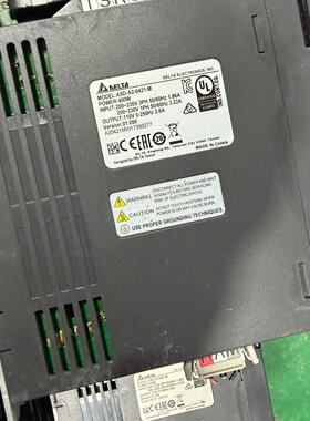 议价Delta Servo Driver AsdA20421M 400W Power Ac适用