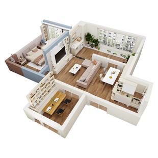 欧派全屋定制阳台洗衣机柜阳台柜阳台组合一体柜子开放式洗手台