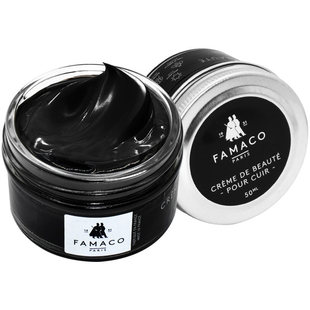 法国FAMACO皮鞋护理鞋油鞋刷黑色真皮保养油皮鞋油无色油擦鞋套装