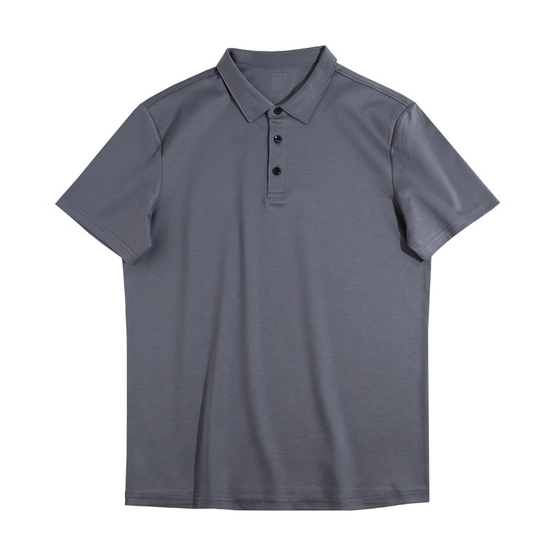 190G双面丝光polo衫长绒Polo衫