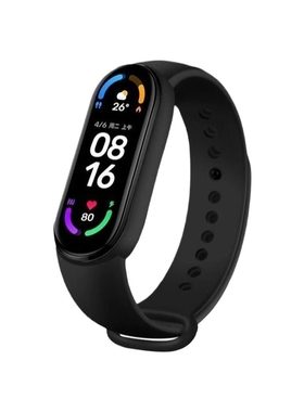 适用小米手环7表带10/9/8//6/5/4/3腕带9NFC版智能运动硅胶男女三四五六代潮替换带手腕带陶瓷版9黑色白色