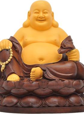 工艺供奉笑口常开大肚笑佛装饰品