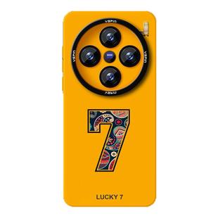 幸运数字手机壳适用vivo X300Pro液态硅胶ultra新款x100sPro简约x90高级感男女不会撞壳简约X200sProMini