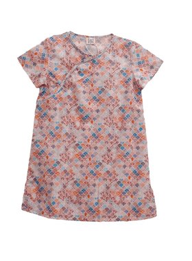 女童轻薄纯棉汉服复古连衣裙