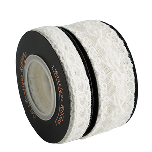 梦幻刺绣蕾丝丝带花束包装彩带手工diy材料服装辅料礼盒装饰缎带