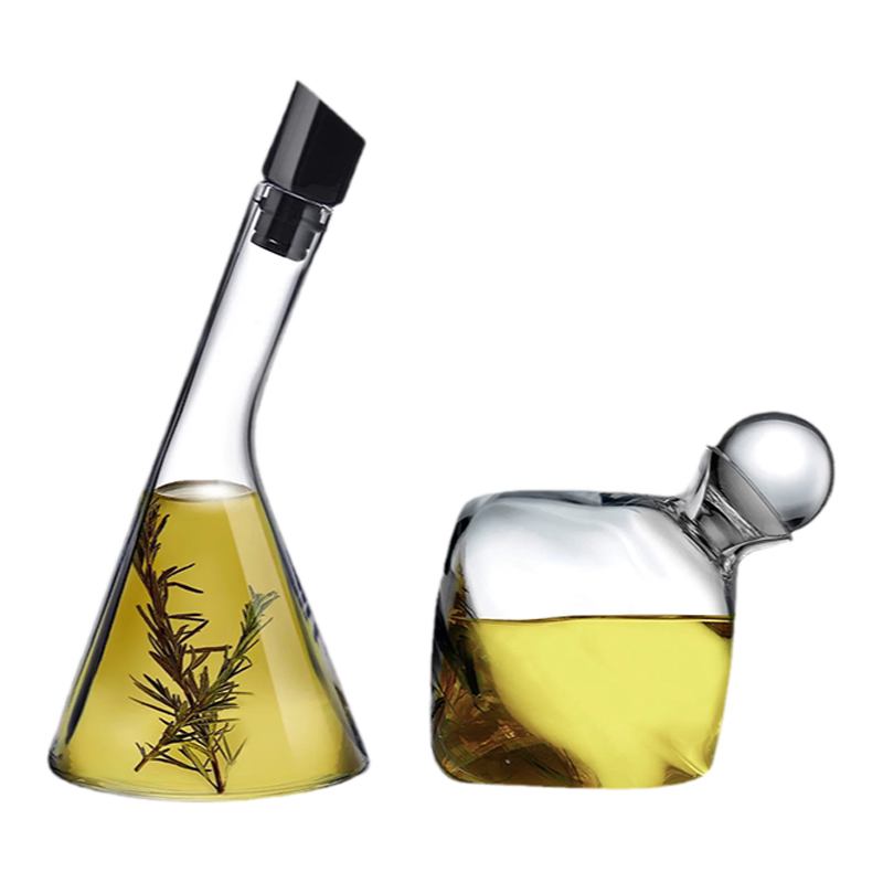 Nude油壶水晶玻璃调料壶手工