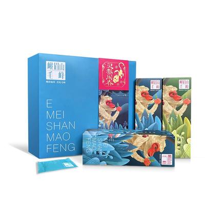 峨眉山有机茶毛峰2025年明前绿茶