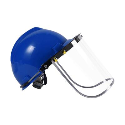 配安全帽防护面罩加厚PC