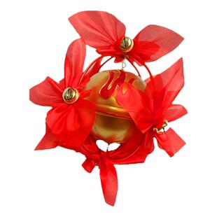 成人幼儿童舞狮球引狮球舞狮子绣球舞龙狮灯红社火表演出道具包邮