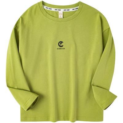 小象汉姆圆领休闲长袖T恤