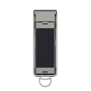 手机支架背贴式彩虹手机支架便携简约带挂绳环折叠手机携带神器合金支架金属耐用弹力编织带推拉腕带手扣指环