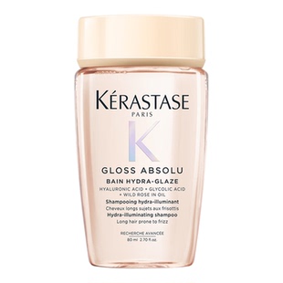 【自营】卡诗釉光玫瑰洗发水80ml旅行装净油补水柔顺蓬松无硅油