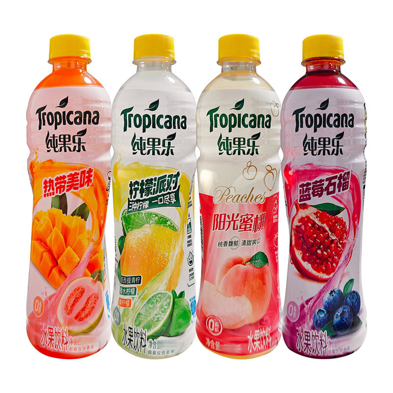 纯果乐果缤纷水果味饮料450ml