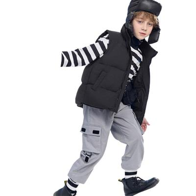 巴拉巴拉男童女童羽绒马甲中大童加厚背心儿童马夹冬装新款童装潮