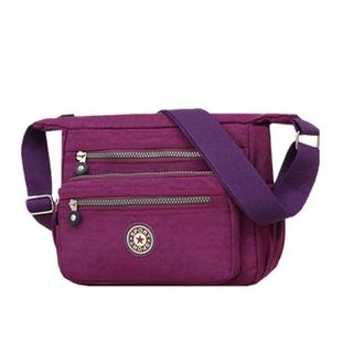 中老年人妈妈休闲新款迷你小布包斜背包斜挎包女帆布包牛津布女包