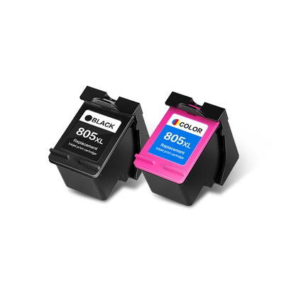 彩格原装兼容惠普805墨盒2723 2700 hp2720打印机2722 2721 2729可加墨1212 2330 1210黑彩色DeskJet2332连喷