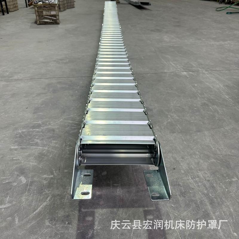 电缆穿线油管金属坦克链  供应TL桥式全封闭打孔钢制钢铝拖链