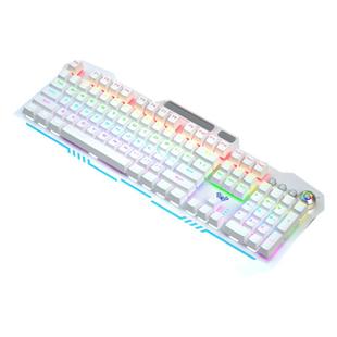 狼蛛收割者机械键盘108键键鼠套装热插拔电竞游戏专用电脑青茶轴