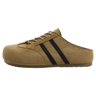 环球男鞋勃肯鞋复古风潮厚底防滑包头半拖鞋外穿勃肯鞋休闲穆勒鞋