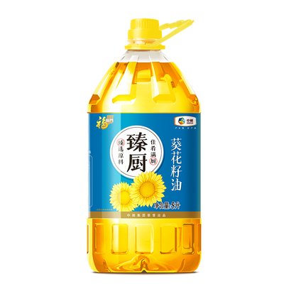 福临门精炼一级葵花籽油5L*2桶