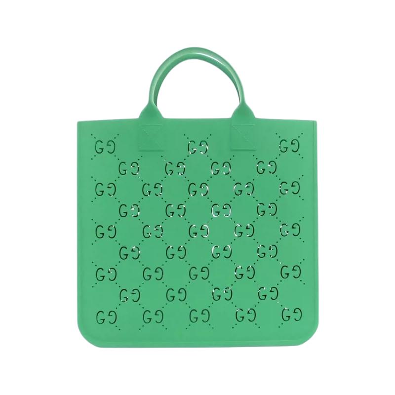 中古GUCCI古驰橡胶女包
