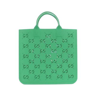 中古GUCCI古驰橡胶女包