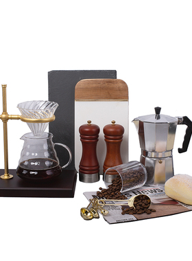 北欧轻奢样板间橱柜手冲咖啡壶