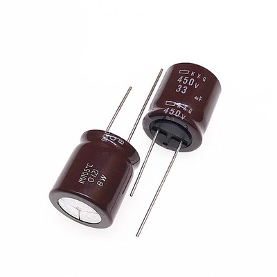 进口铝电解电容器450v33uf黑金刚