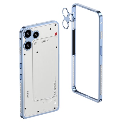 适用Notingphone3alite手机壳新款铝合金边框防摔Phone(3a)Pro保护套金属散热网卡扣全包边创意男女高级裸机