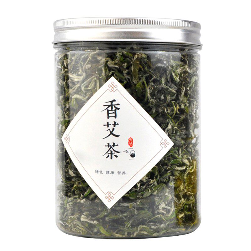 艾叶食用养生茶新鲜泡水艾草尖茶