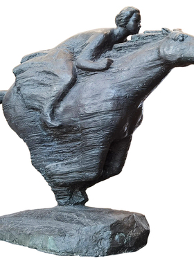 近代民主革命志士玻璃钢肖像抽象