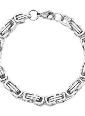 男钛钢小众设计明星同款手链手饰