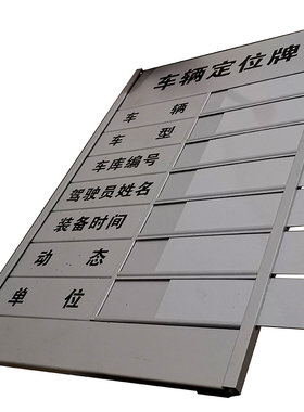 挂牌车辆定位牌喜之美铝合金