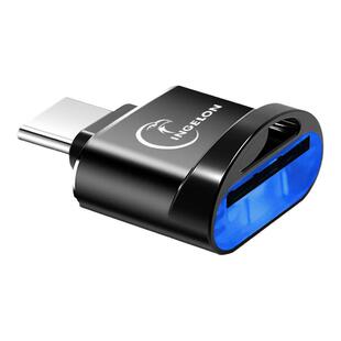 手机t-c读卡器小型typec口读取外接外扩展tf内存存储卡转换安卓typc适用vivo红米荣耀小米oppo外置储存播放机