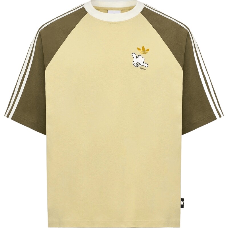 adidas阿迪达斯三叶草男子MICKEY GFX TEE运动休闲短袖T恤KU3101