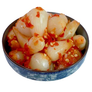 四川酸辣藠头泡菜茭头农家自制宜宾大头菜咸菜开胃下饭菜麻辣榨菜