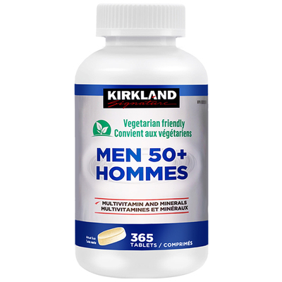 柯克兰50岁+男中老年复合维生素