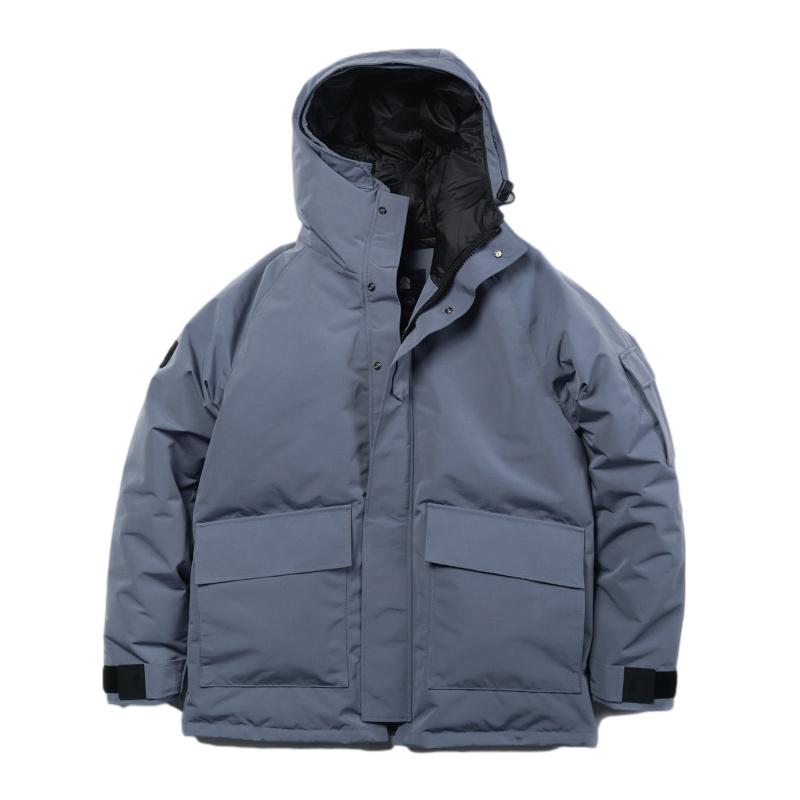 AzureMountain/蔚蓝山脉Bailways派克大衣羽绒服男鸭绒保暖外套