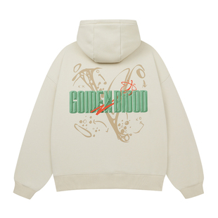 有志者UZIS篮球运动卫衣男春季保暖美式宽松休闲针织连帽上衣血脉