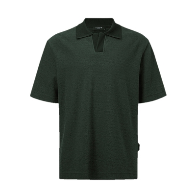 ELLASSAY歌力思男装落肩袖丝绵混纺肌理感短袖POLO男EME352Z00400