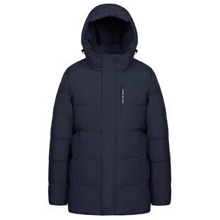 雅鹿中老年羽绒服男加厚2026冬季新款爸爸冬装宽松保暖防寒服外套