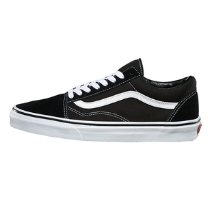 【现货】VANS OLD SKOOL经典帆布黑白低帮男鞋女鞋VN000D3HY28