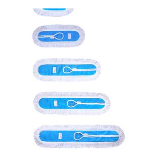 平板拖把替换布尘推布加厚棉线蓝色红色黄色墨绿色不掉毛吸水吸油